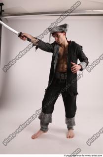 18 JACK DEAD PIRATE STANDING POSE WITH SWORD